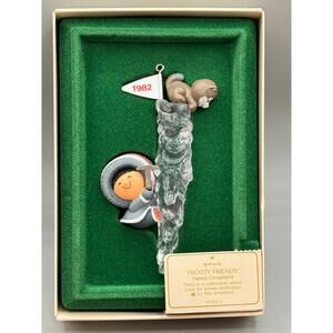 Hallmark Frosty Friends Eskimo Icicle 1982 - 3rd in Series Ornament